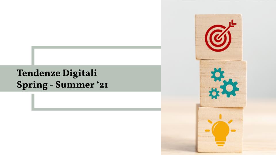 Tendenze digitali 2021